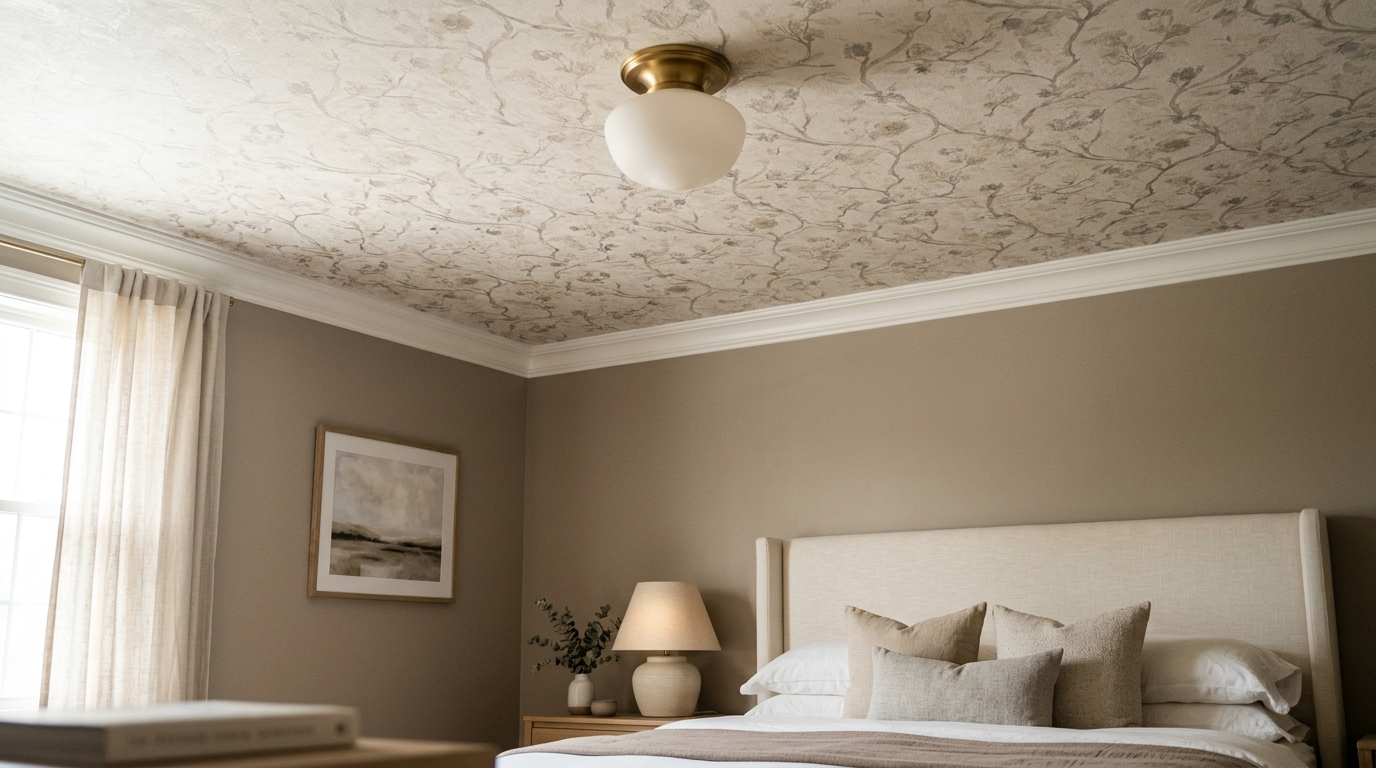 Stylish Bedroom Ceiling Design Ideas for Added Drama idea 6