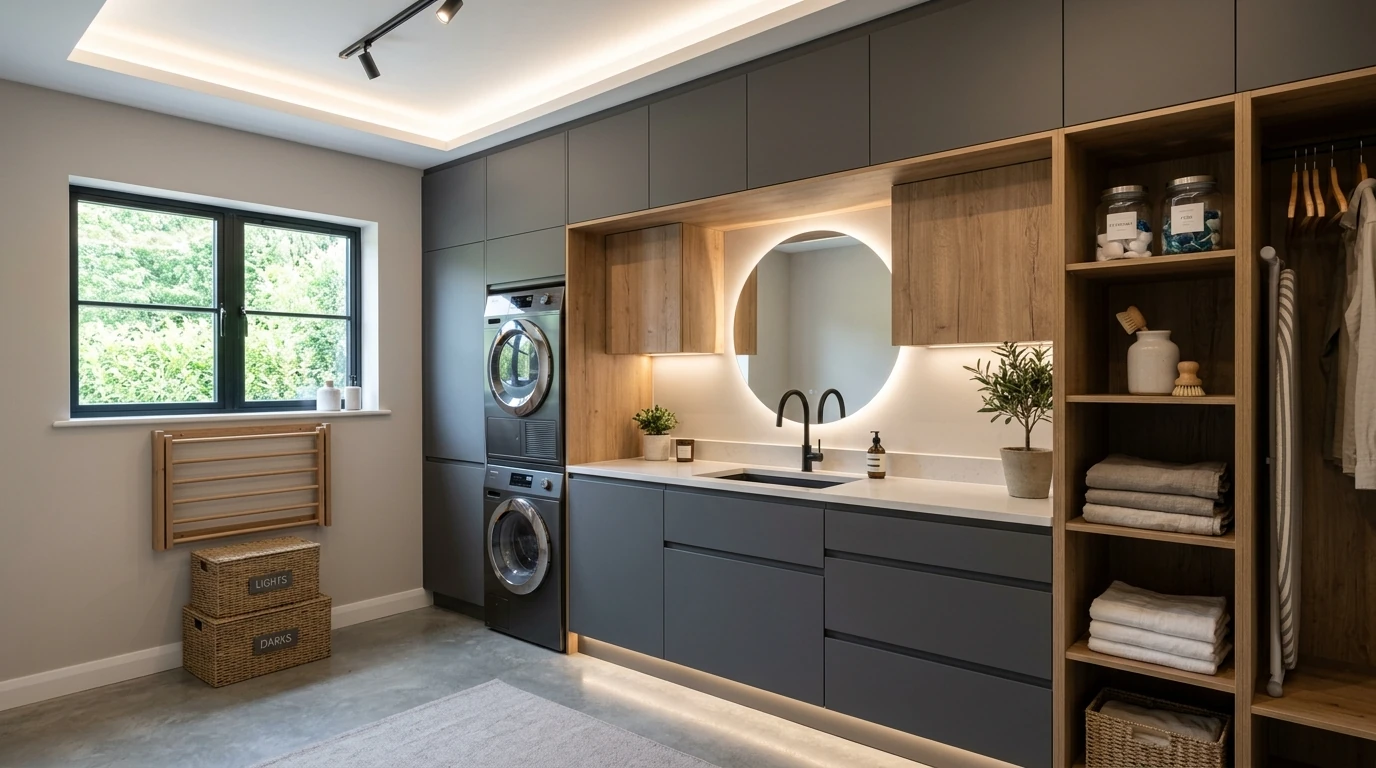 Stylish laundry idea 13