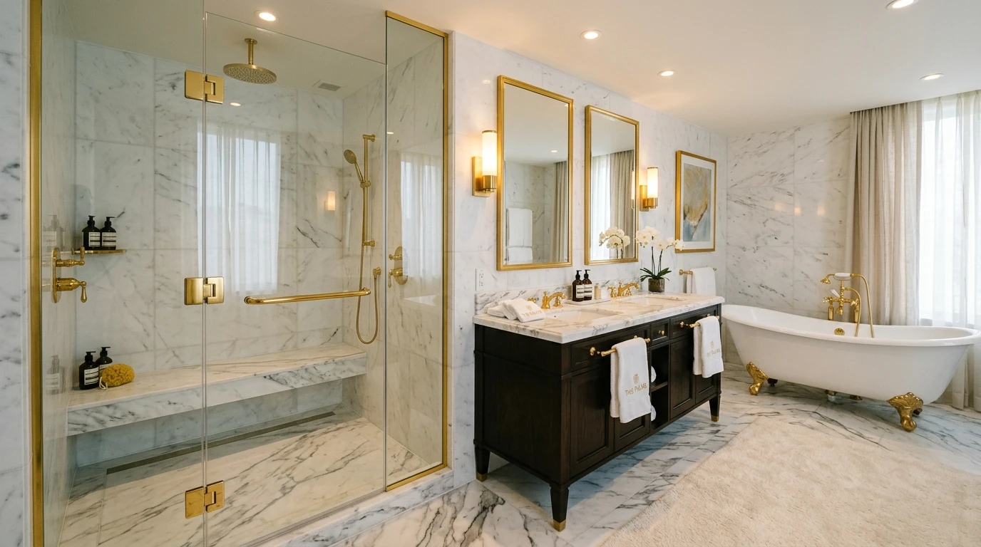 Timeless bathroom idea 3