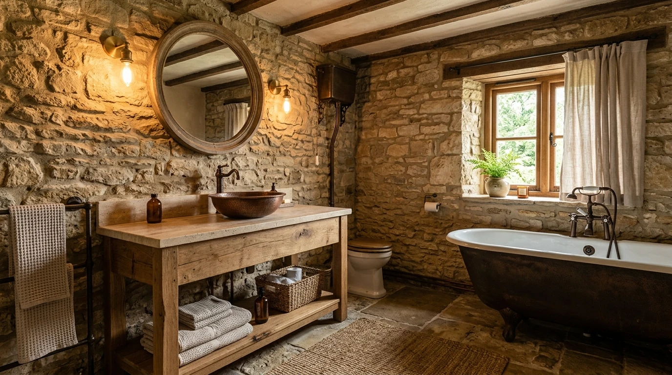 Timeless bathroom idea 14