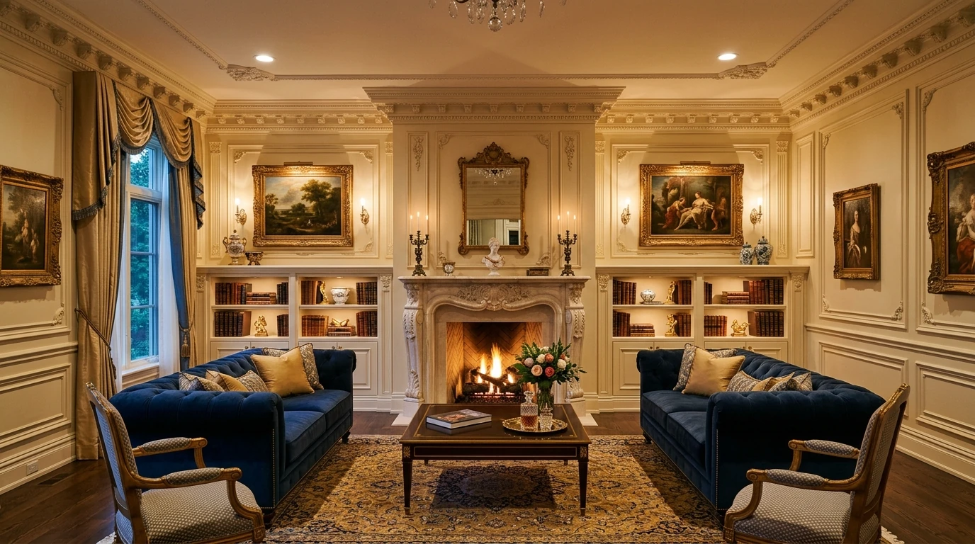 Classic interior decor idea 4