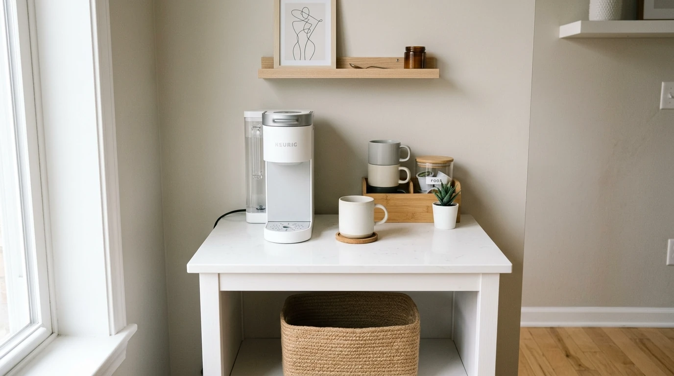Trendy Coffee Bar Station Ideas for Home Cafes idea 3