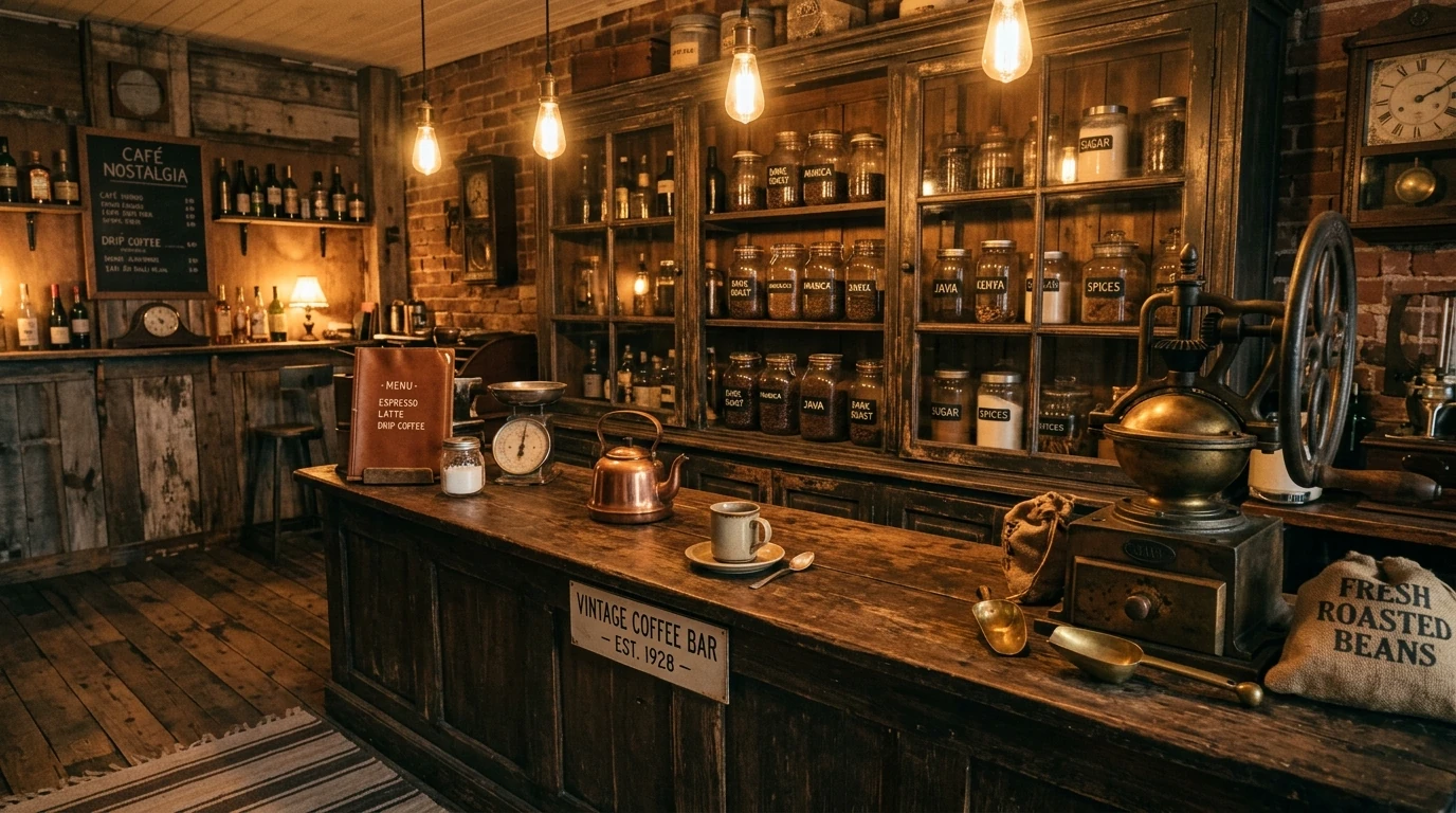 Trendy Coffee Bar Station Ideas for Home Cafes idea 9