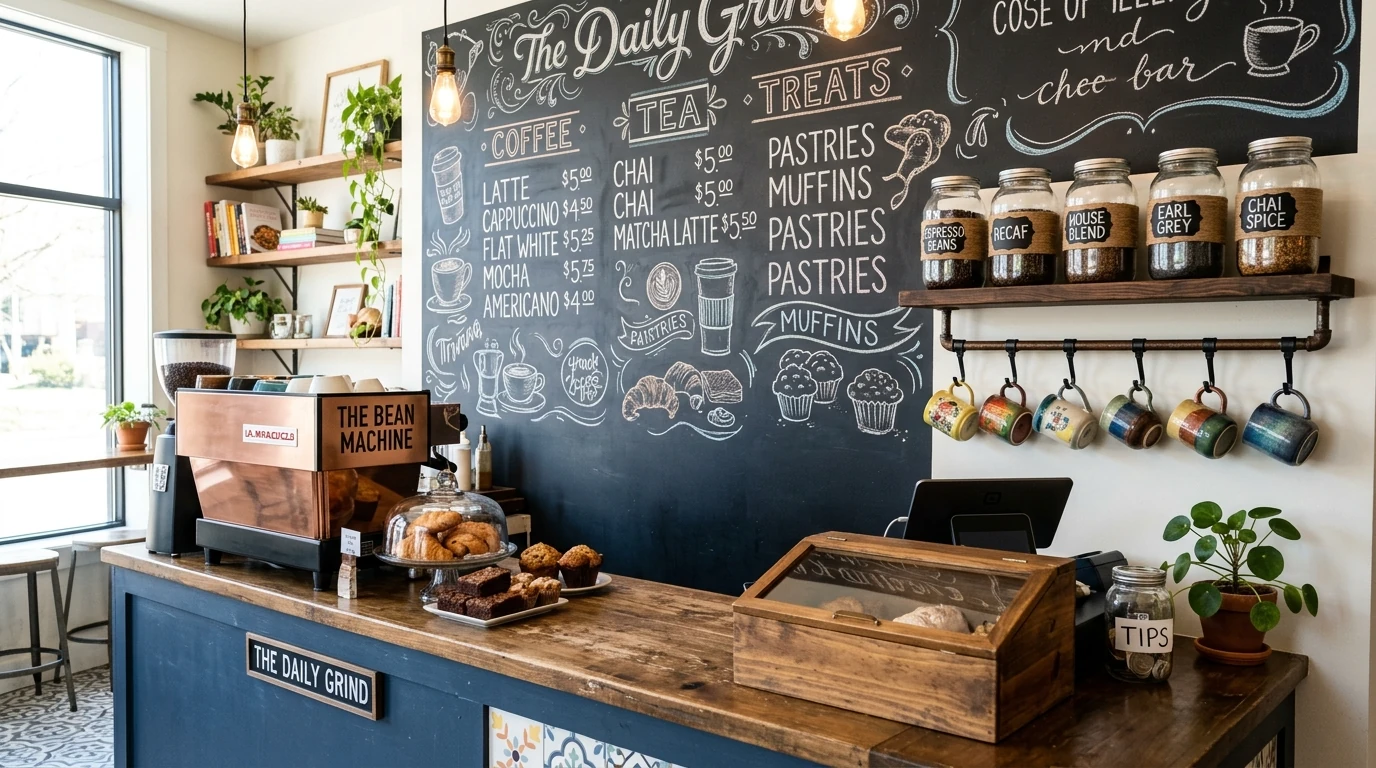 Trendy Coffee Bar Station Ideas for Home Cafes idea 10