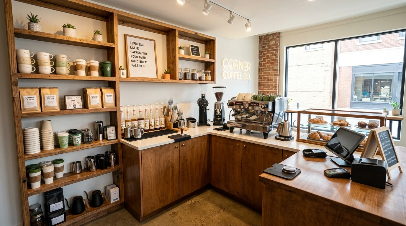 Trendy Coffee Bar Station Ideas for Home Cafes idea 11