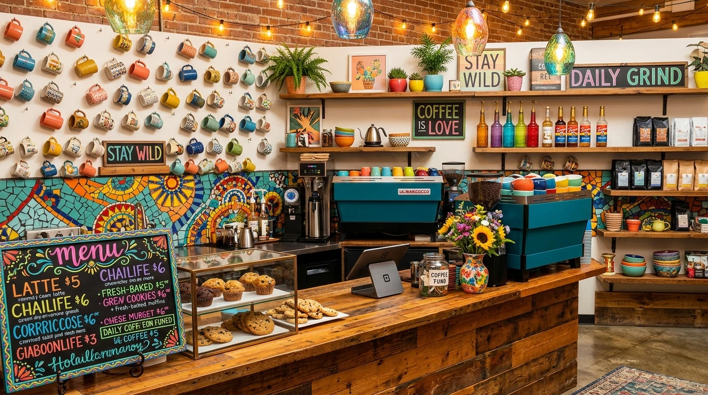 Trendy Coffee Bar Station Ideas for Home Cafes idea 14