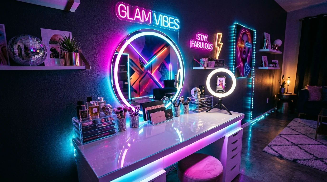 Trendy vanity inspo 5