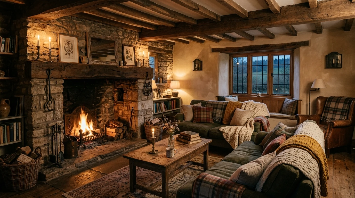 Warm Cosy Living Room Ideas for Comfortable Evenings In idea 6