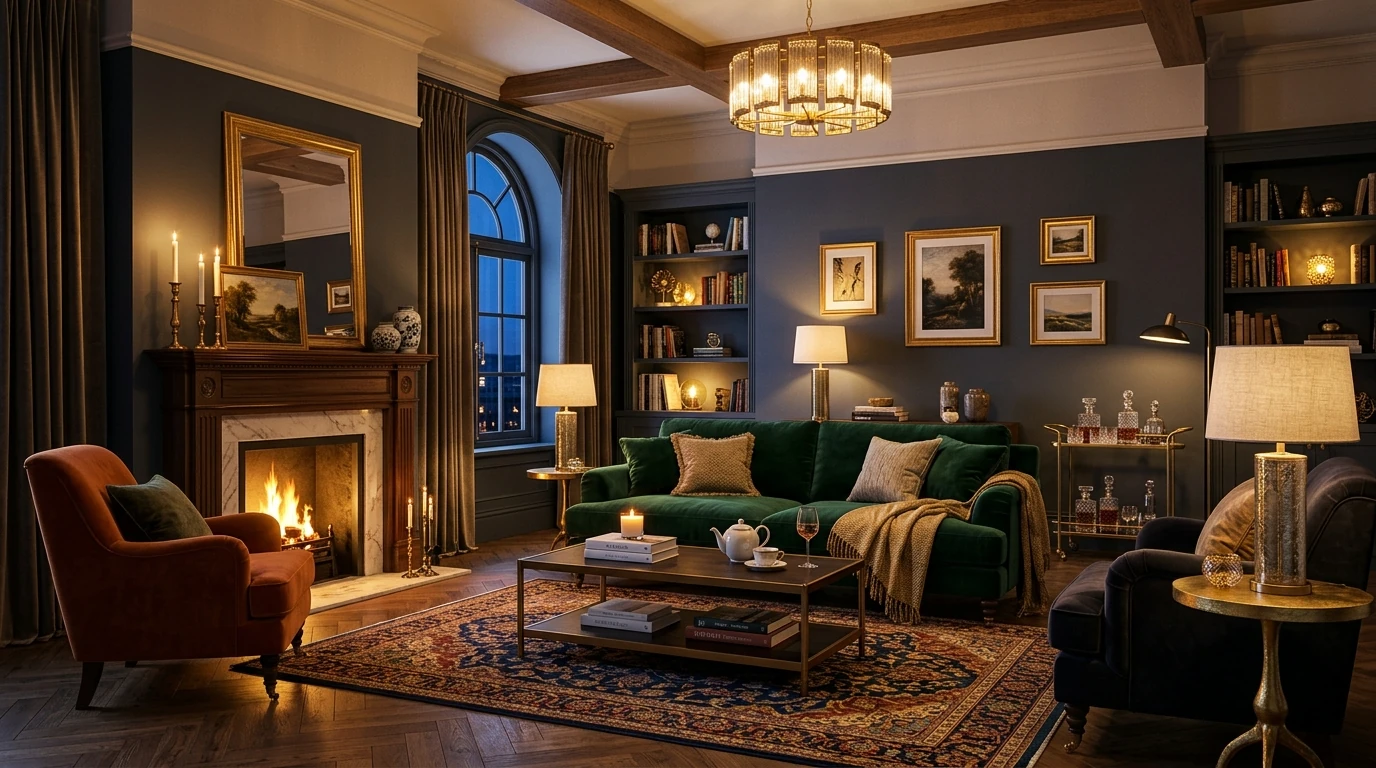 Warm Cosy Living Room Ideas for Comfortable Evenings In idea 7