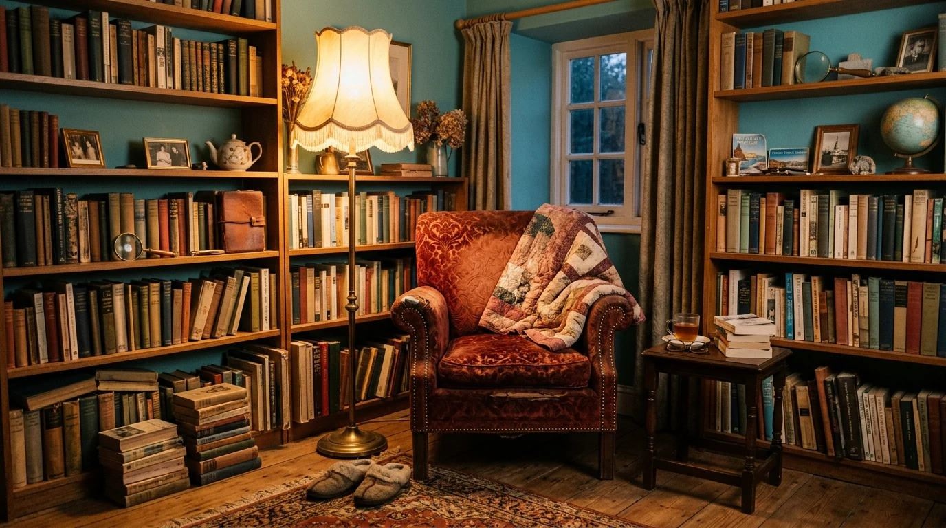 Warm cozy eclectic home idea 8