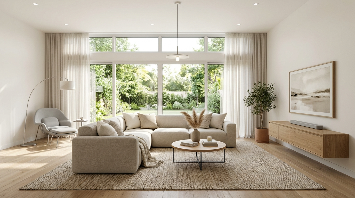Warm Neutral Living Room Ideas for Timeless Comfort idea 7